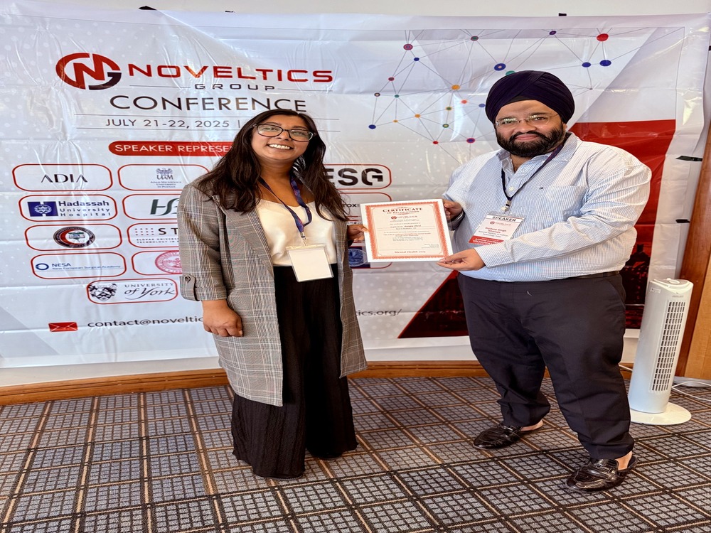 Anupa Devi_Mental Health 2025_Noveltics Group_certificate